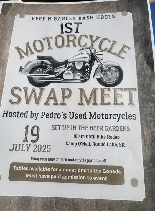 Motorcycle Swap Meet at Beef N Barley Bash