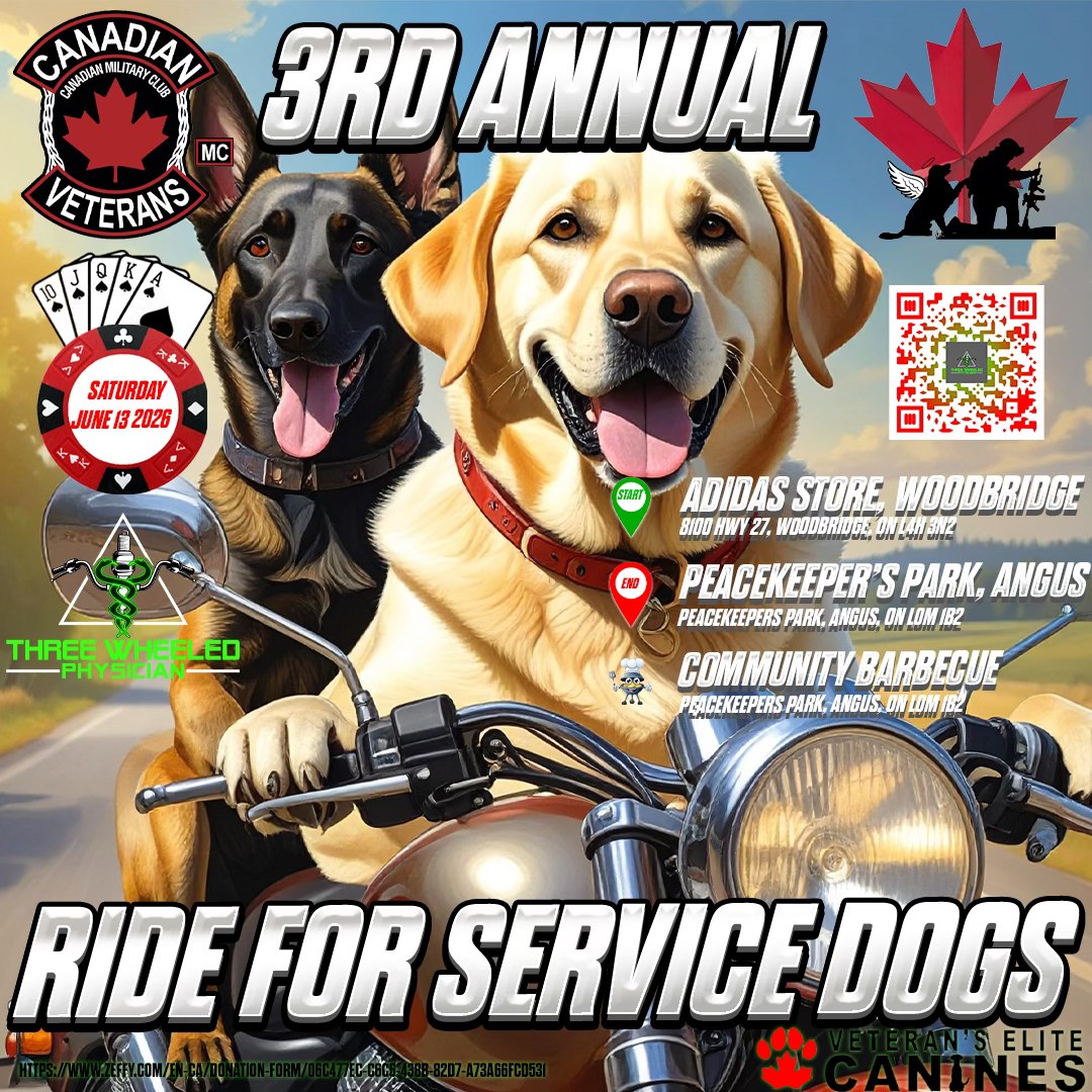 Ride for Service Dogs