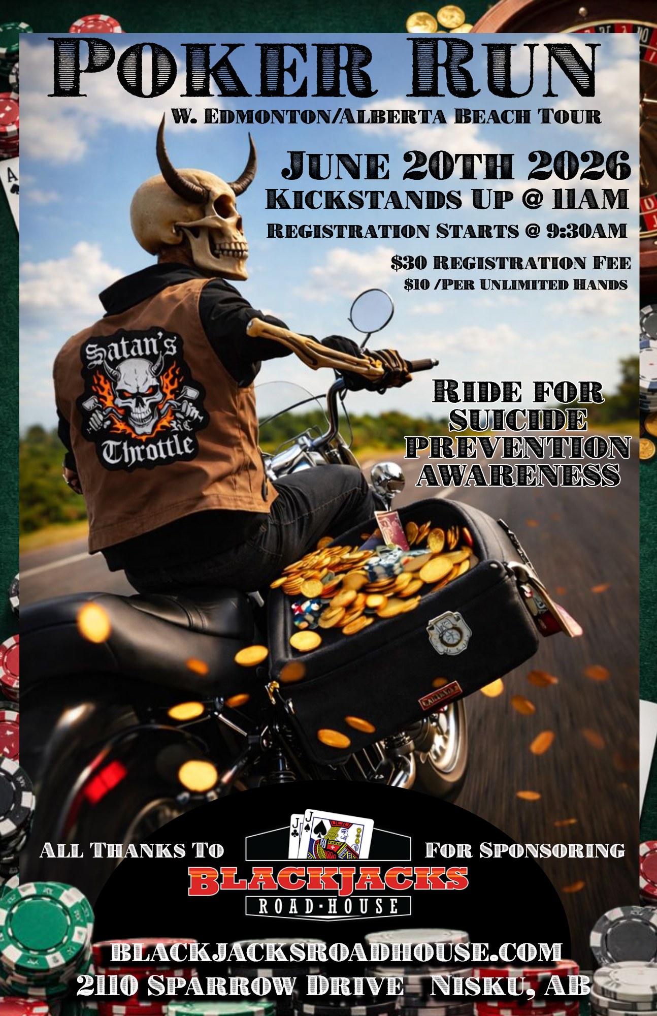 Satan's Throttle Poker Run