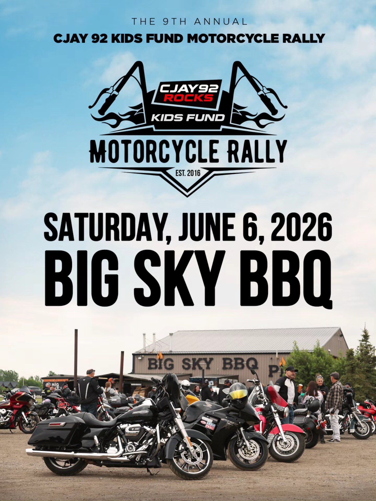 CJAY 92 Kids Fund Motorcycle Rally