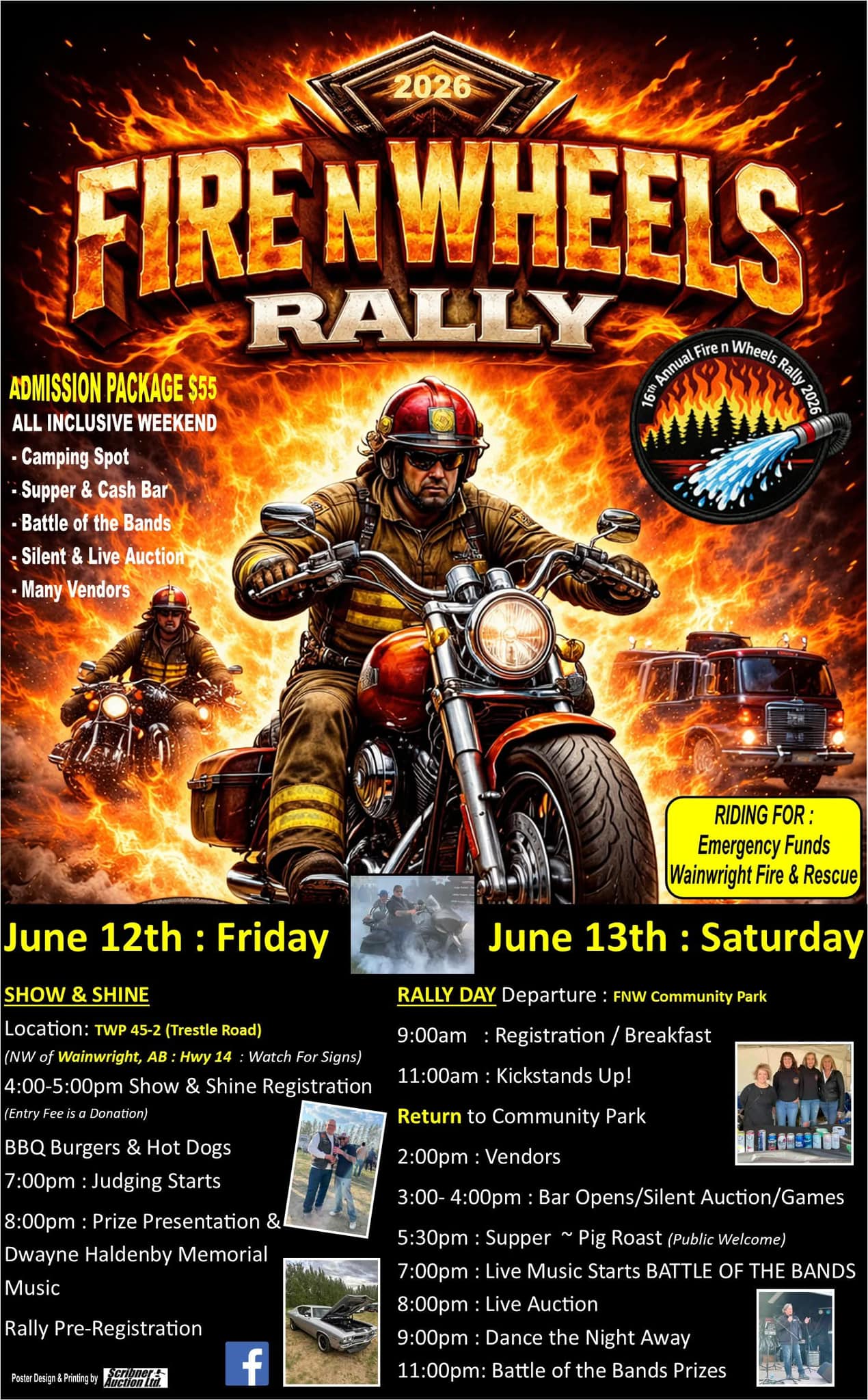 Fire N Wheels Rally 2026