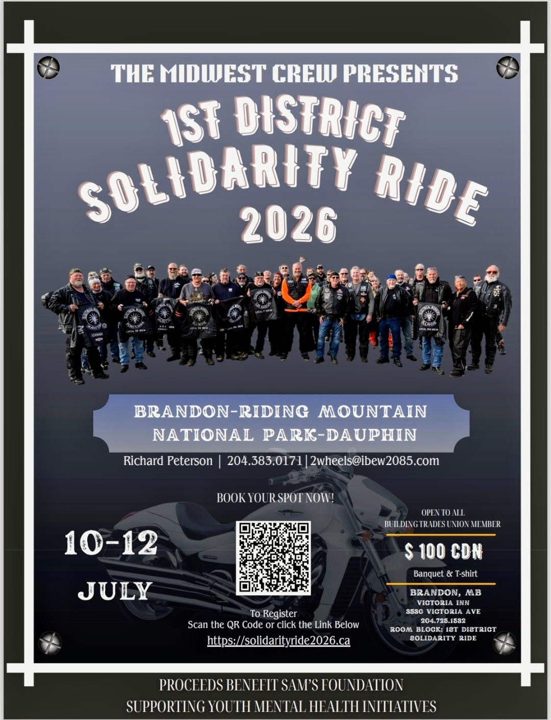 1st District Solidarity Ride 2026