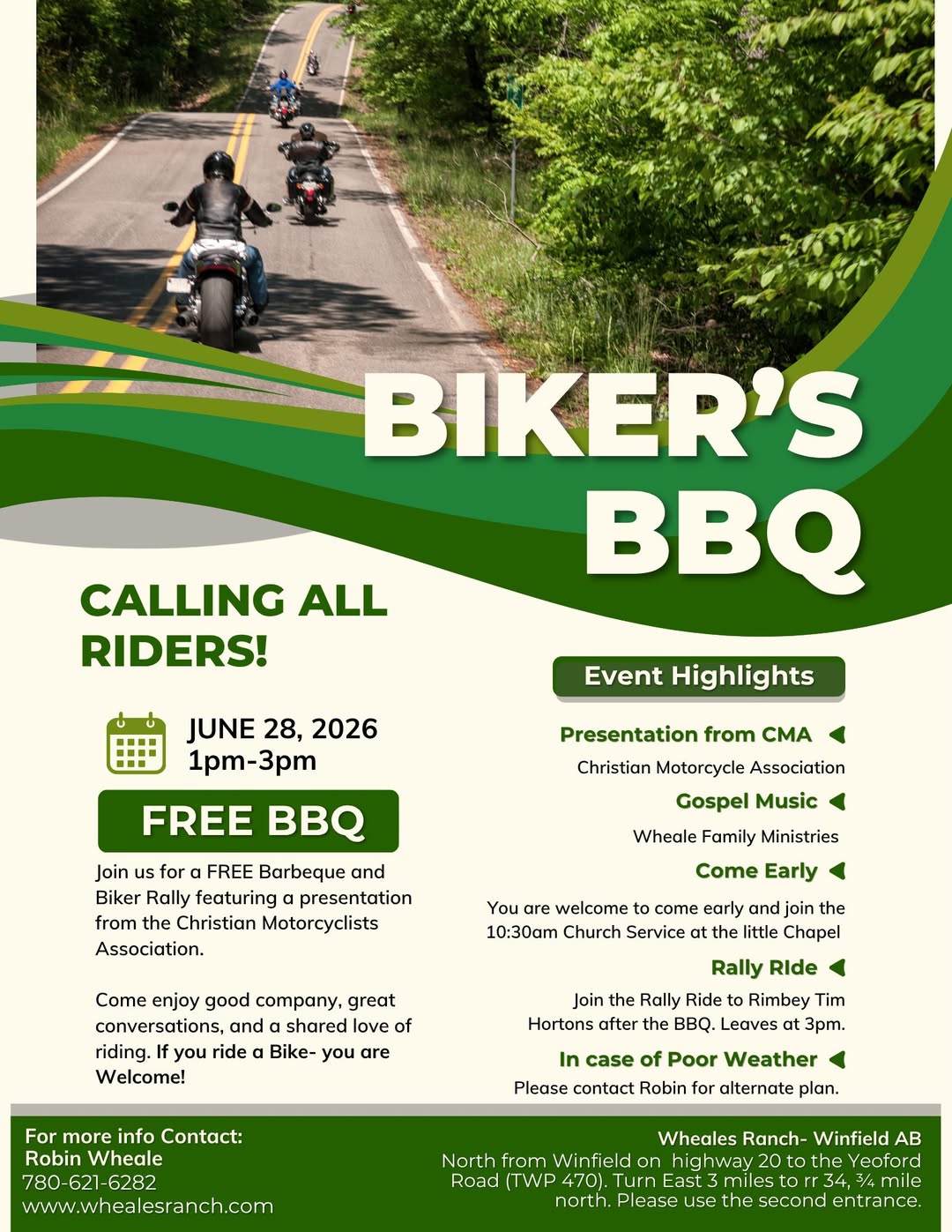 Biker's BBQ – Wheales Ranch