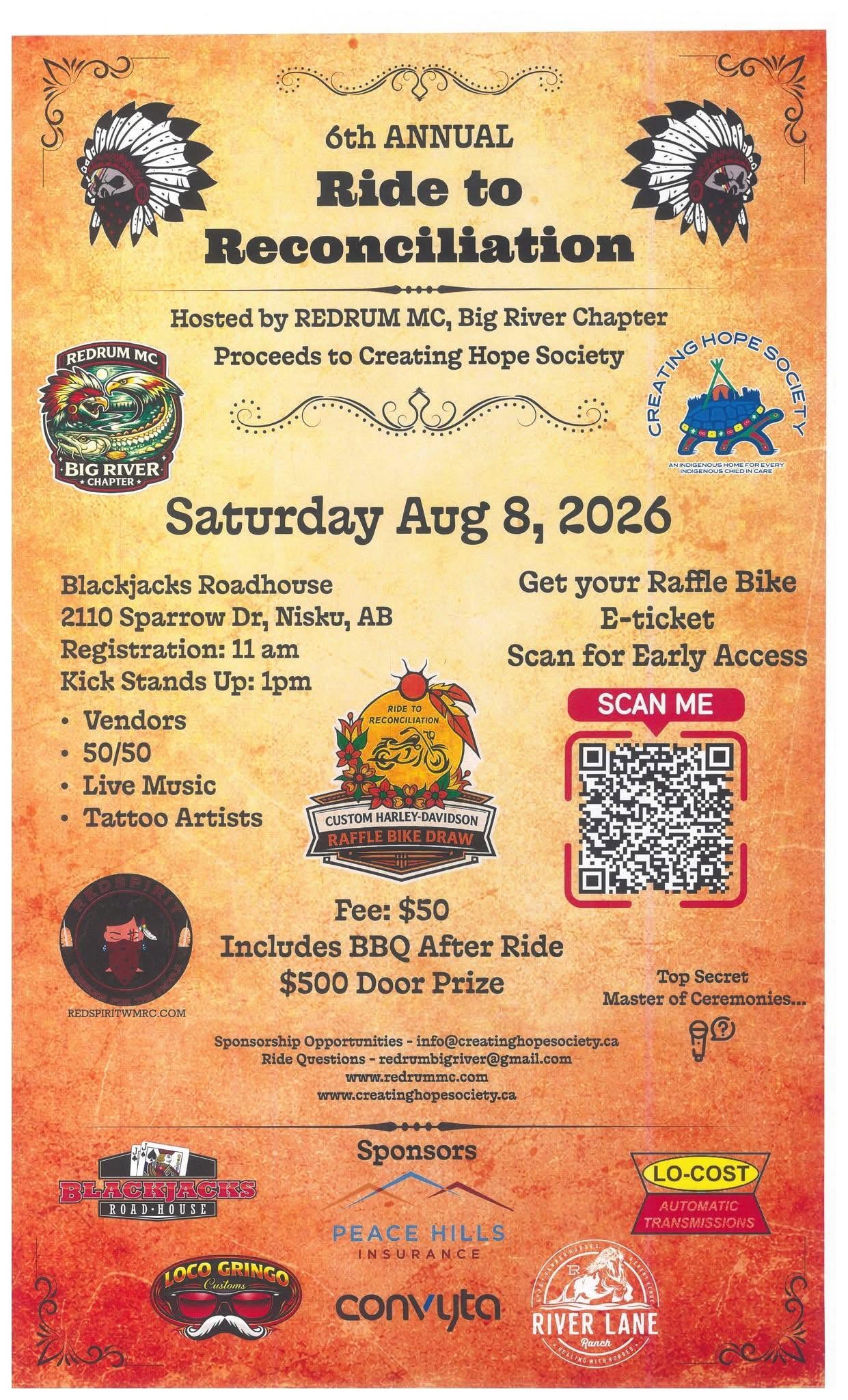 6th Annual Ride to Reconciliation