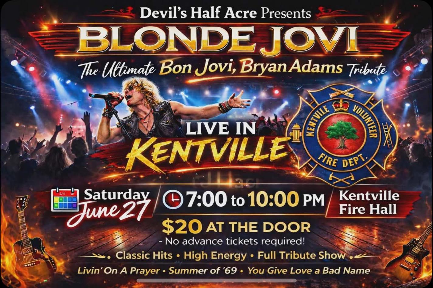 Blonde Jovi (Bon Jovi + Bryan Adams tribute)