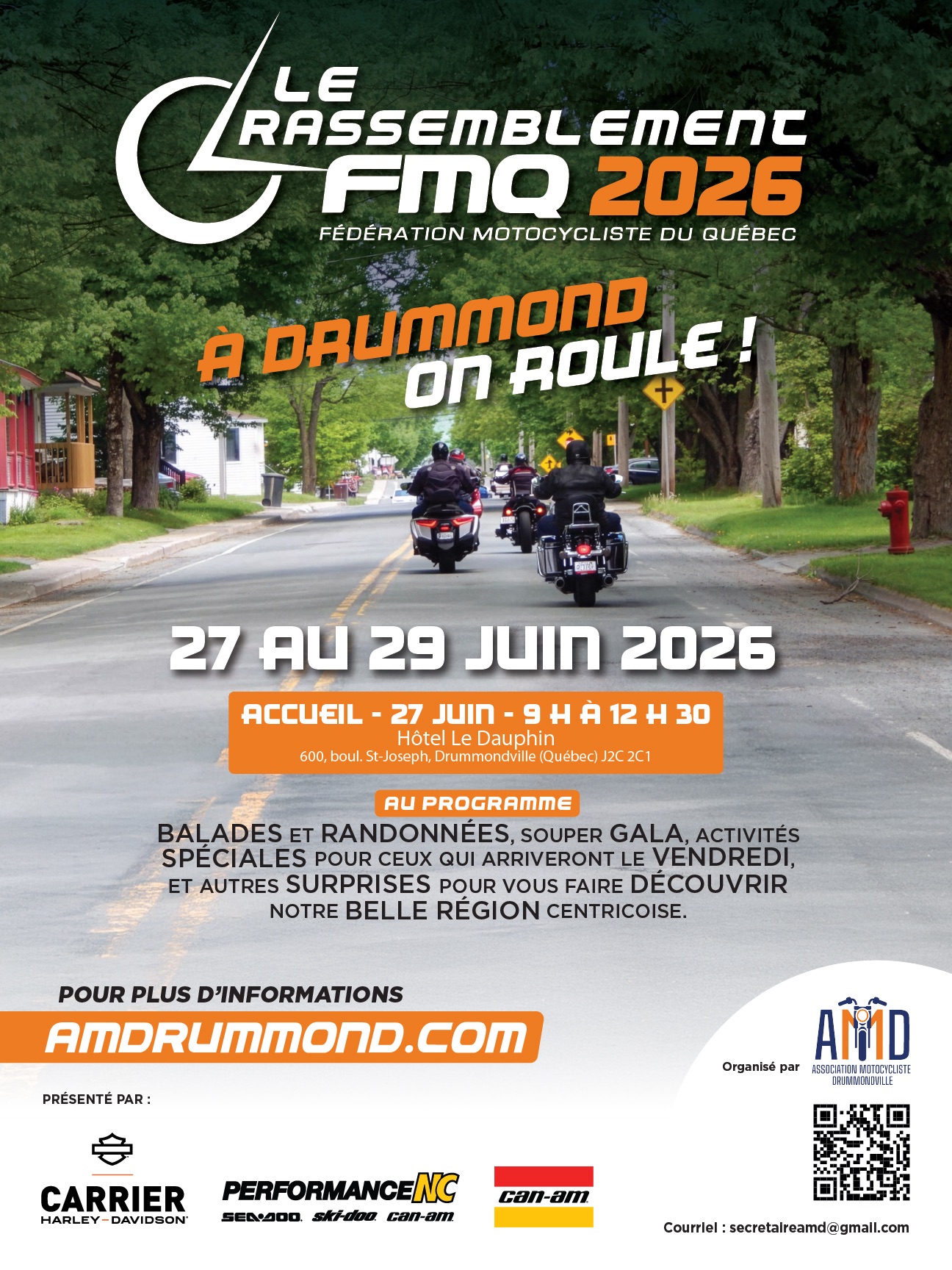 Le Rassemblement FMQ 2026 — Drummondville