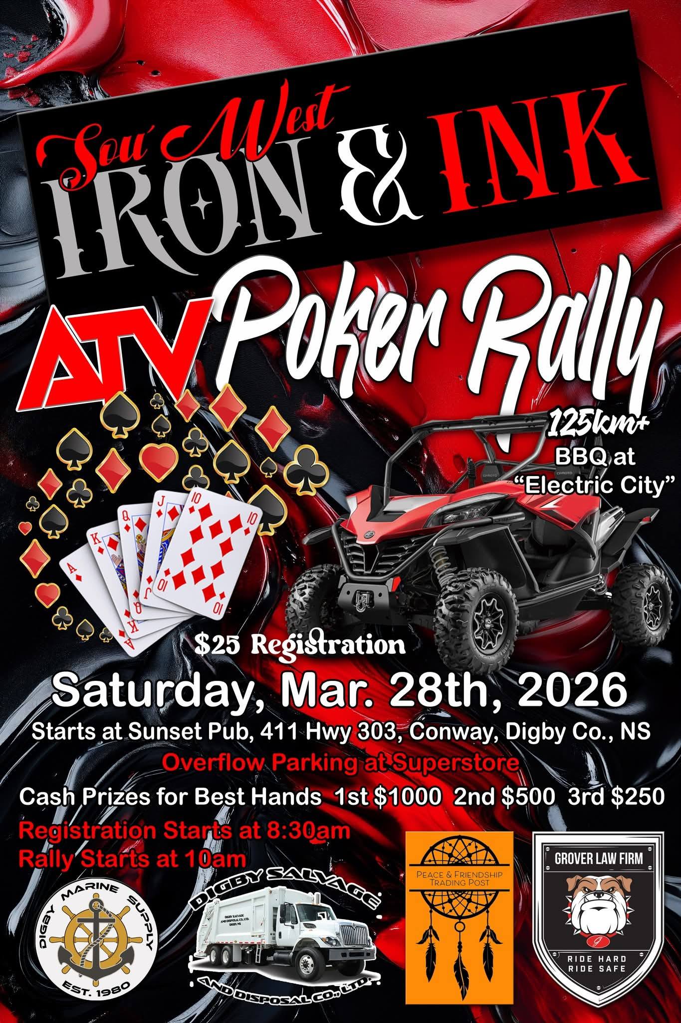 Sou' West ATV Poker Rally