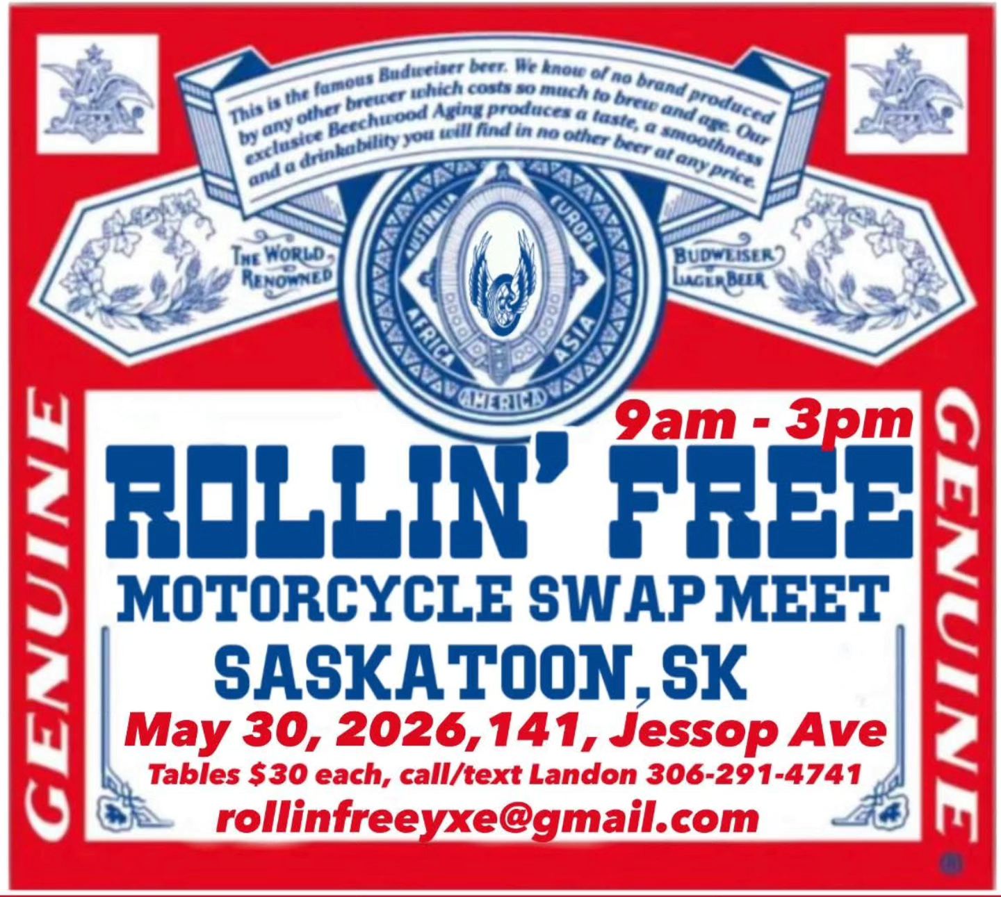 Rollin' Free Motorcycle Swap Meet