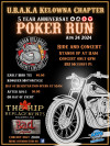 U.B.A.K.A 5th Annual Poker Run
