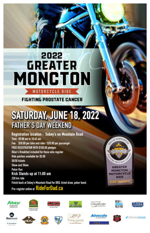 2022 Greater Moncton Motorcycle Ride