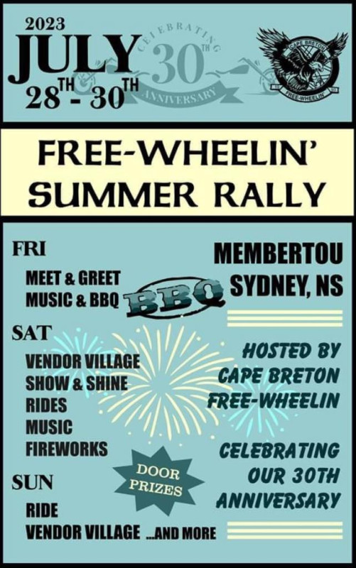 Free-Wheelin' Summer Rally