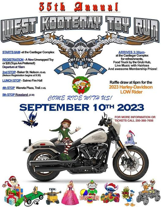 35th Annual West Kootenay Toy Run