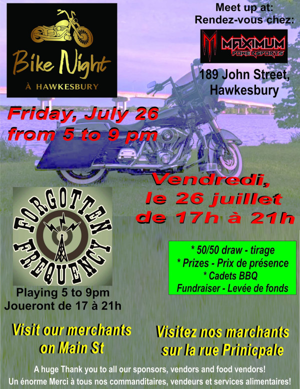 Bike Night à Hawkesbury