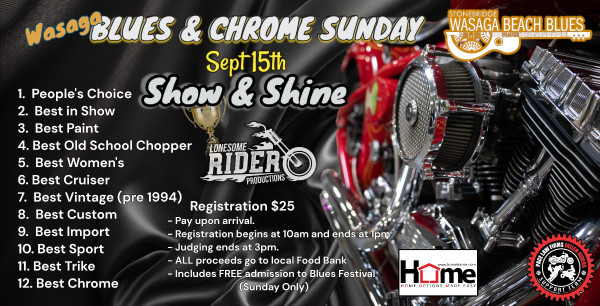 Stonebridge Wasaga Beach Blues Festival Show & Shine