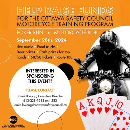 Ottawa Safety Council 2nd Annual Charity Ride