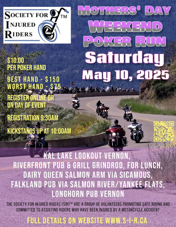 Mothers' Day Weekend Poker Run