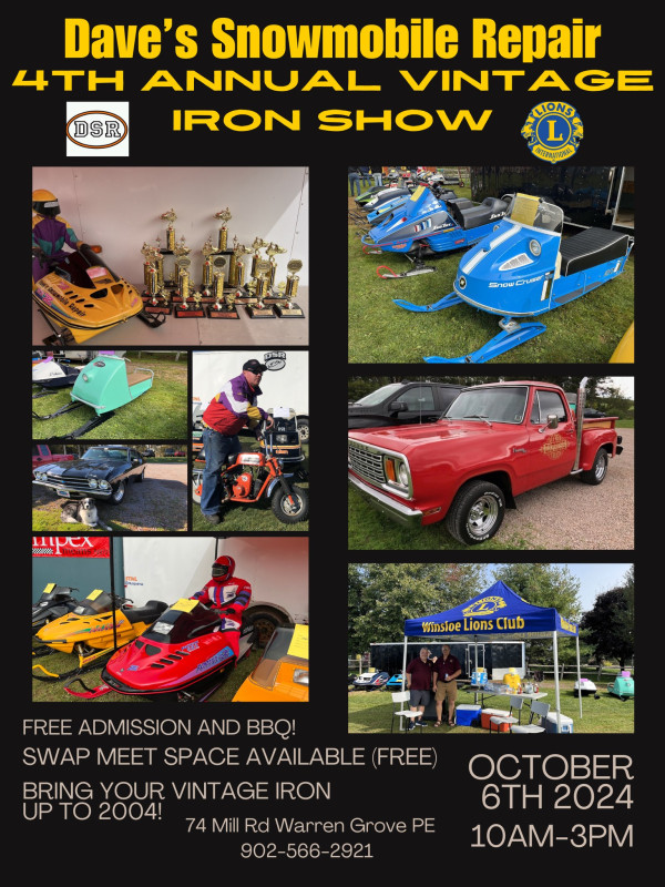 4th Annual Vintage Iron Show