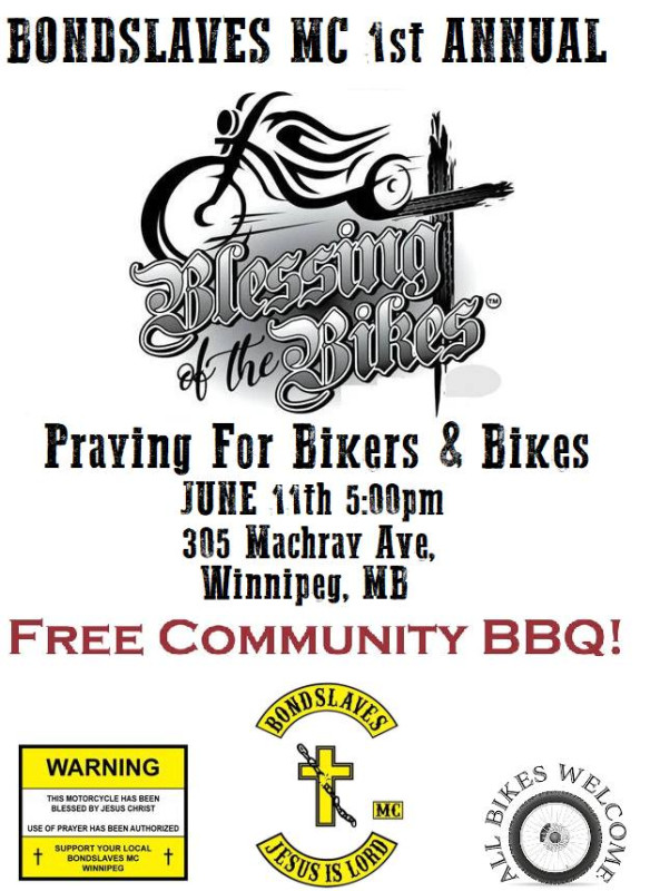 Bondslaves MC Bike Blessing