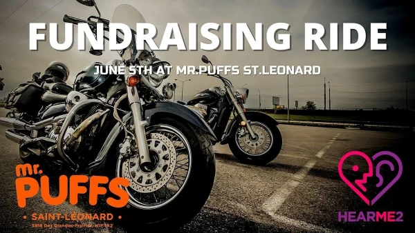 Fundraising Ride @MrPuff St-Leonard