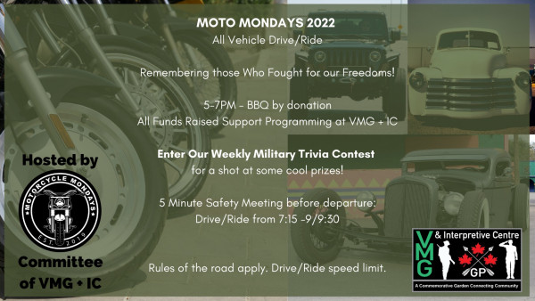Moto Mondays -Honouring VE Day