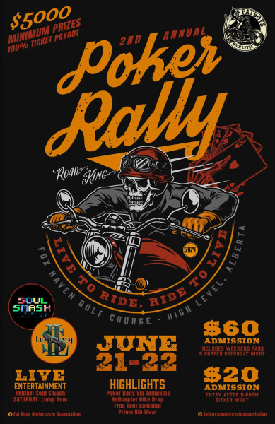 Fatboys Motorcycle Association Poker Rally